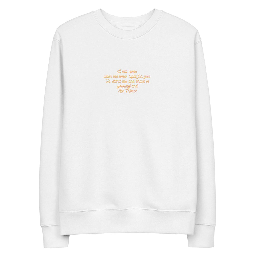 Be More-Unisex eco sweatshirt (Kopia)
