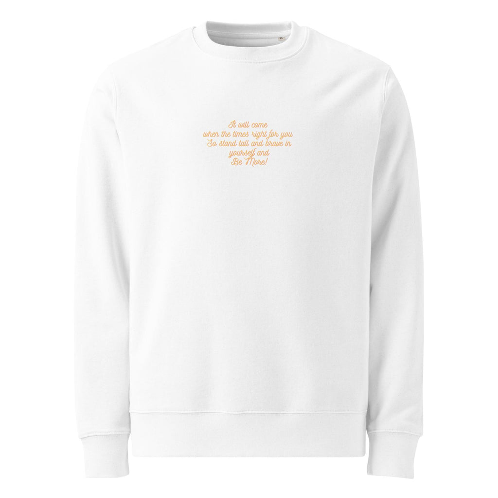 Be More-Unisex eco sweatshirt (Kopia)