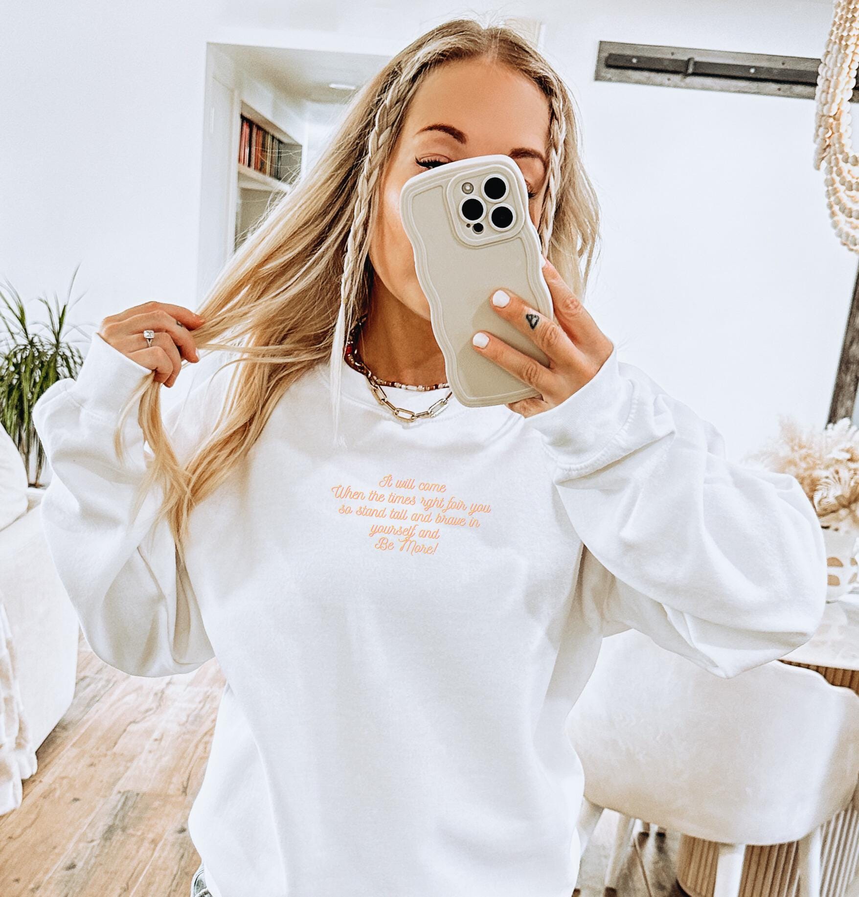 Be More-Unisex eco sweatshirt (Kopia)